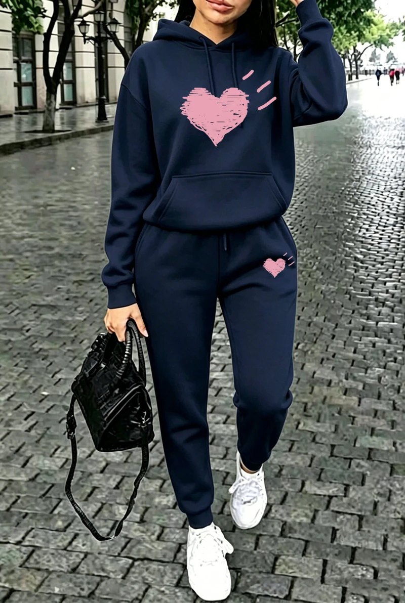 Winter Clothing For Women - Tuta da donna, felpa casual da